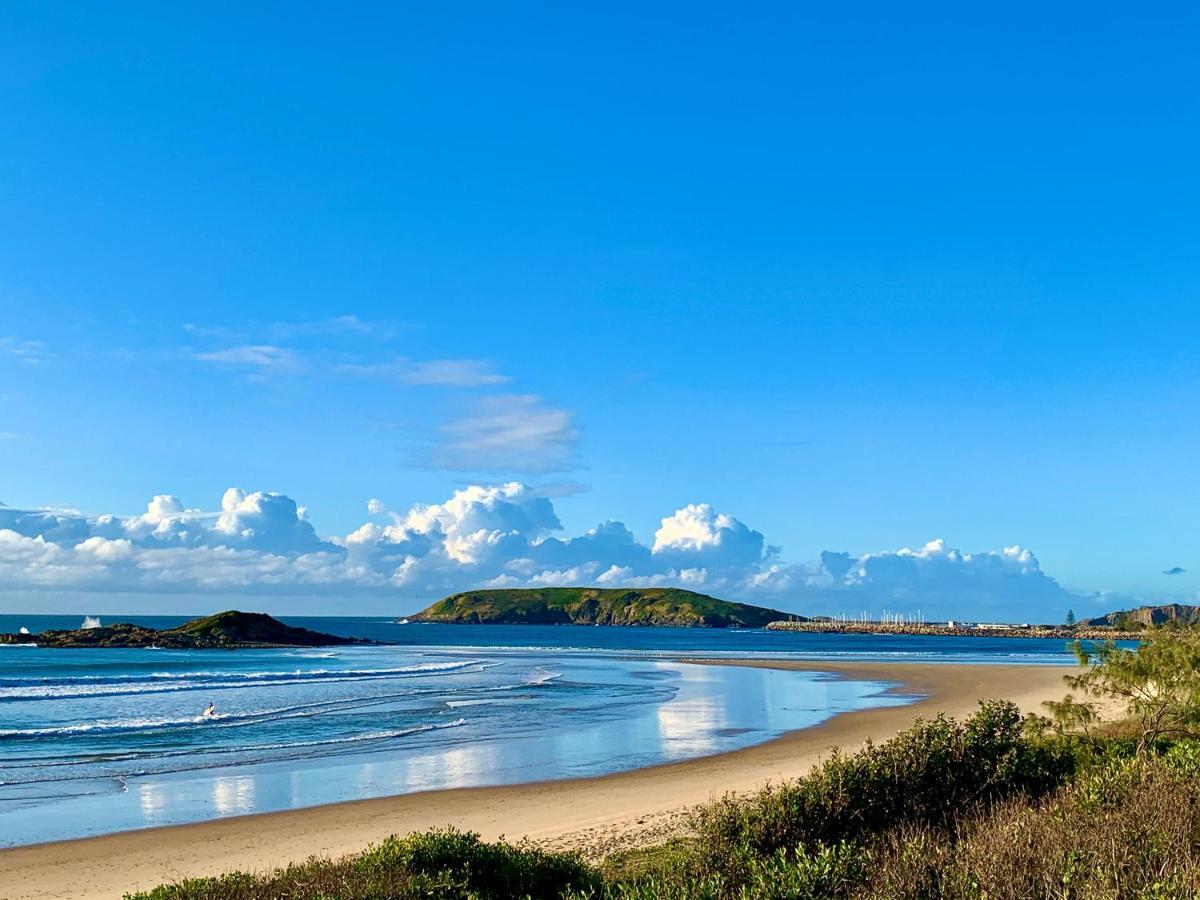 كوفس هاربور Surf Beach Motel Coffs المظهر الخارجي الصورة