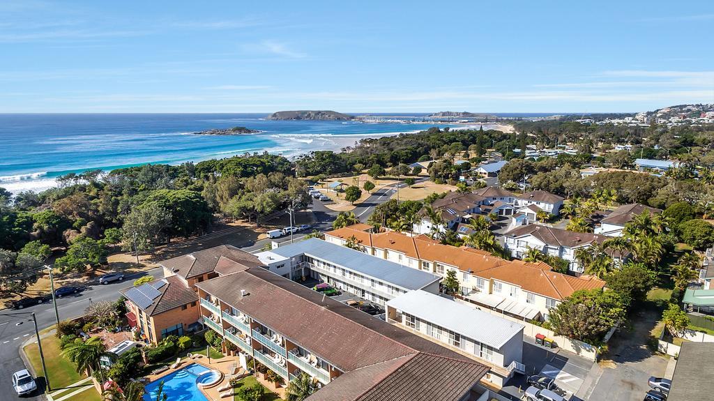 كوفس هاربور Surf Beach Motel Coffs المظهر الخارجي الصورة